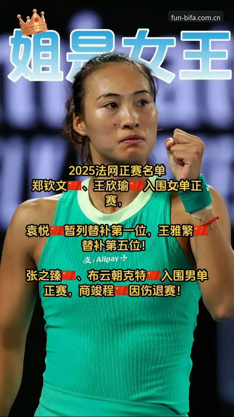 2026法网女单签表深度解析：郑钦文保分压力下的战略突围
